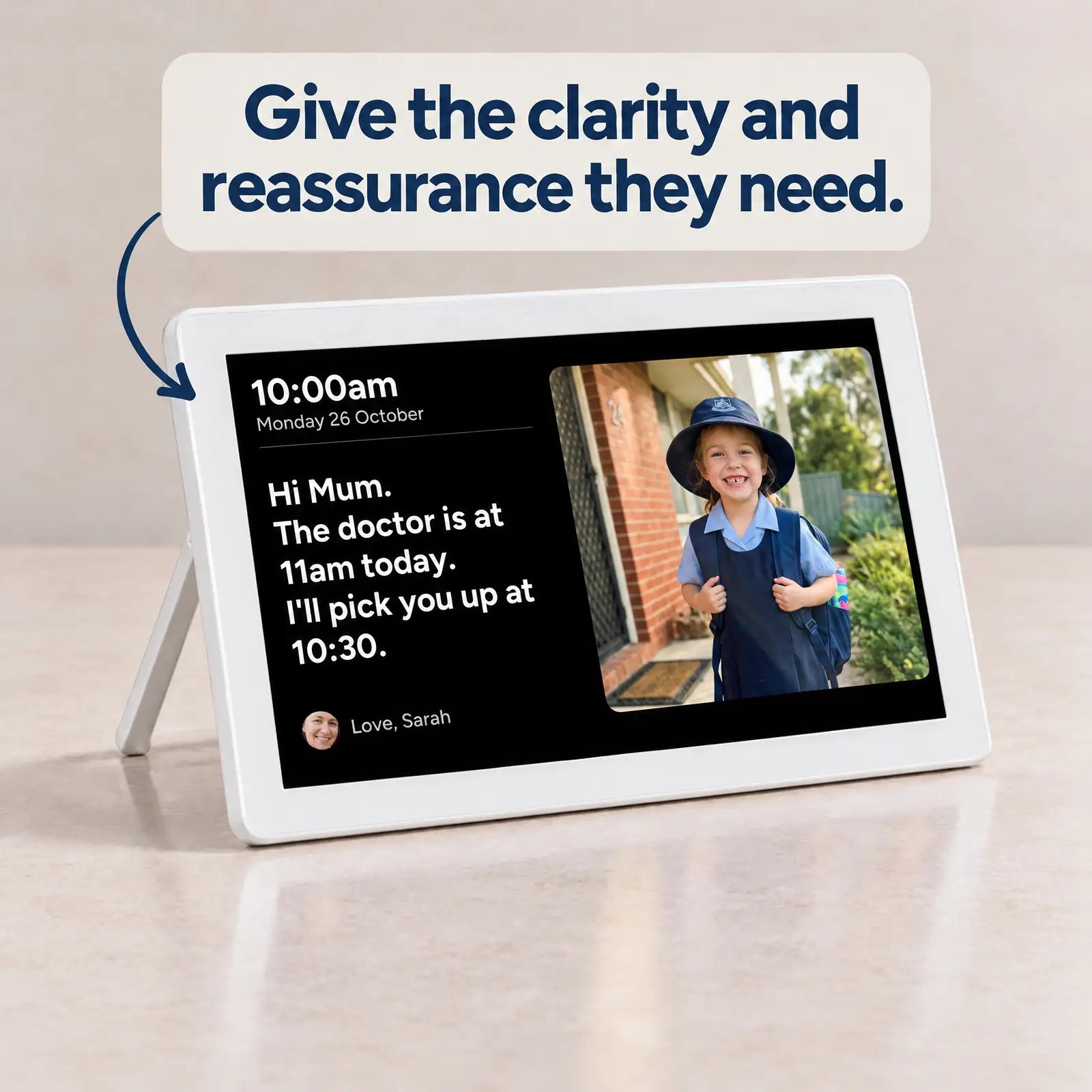 Give the clarity and reassurance they need